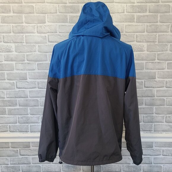 Walt Disney World 1971 Windbreaker Jacket Medium Blue Gray Packable Souvenir - Picture 3 of 9